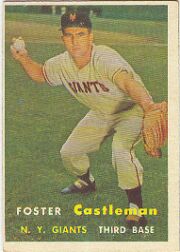 1957 Topps      237     Foster Castleman